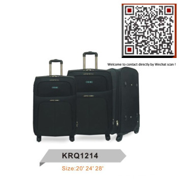 Hotsale 1200d poliéster dentro de viaje de carretilla de equipaje bolsa (krq1214)